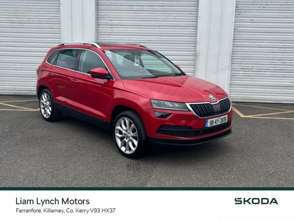 Skoda Karoq SUV, Diesel, 2018, Red