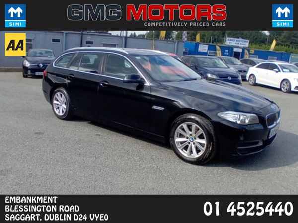 BMW 5-Series Estate, Diesel, 2016, Black