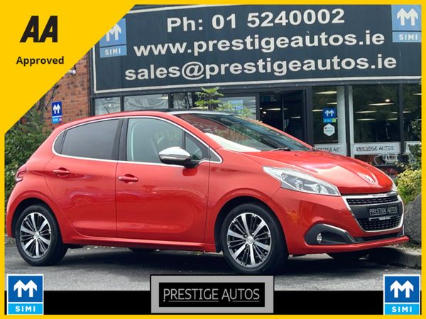 Peugeot 208 Hatchback, Petrol, 2016, Orange