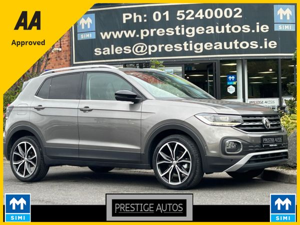 Volkswagen T-Cross SUV, Petrol, 2020, Grey