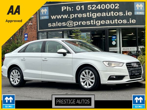 Audi A3 Saloon, Petrol, 2015, White
