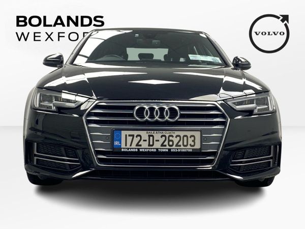 Audi A4 Saloon, Petrol, 2017, Black