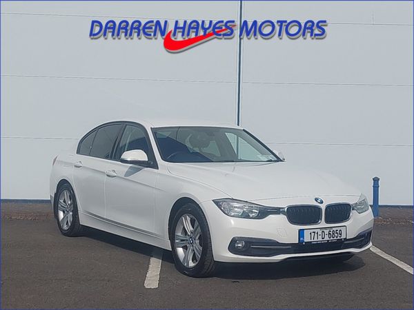 BMW 3-Series Saloon, Diesel, 2017, White