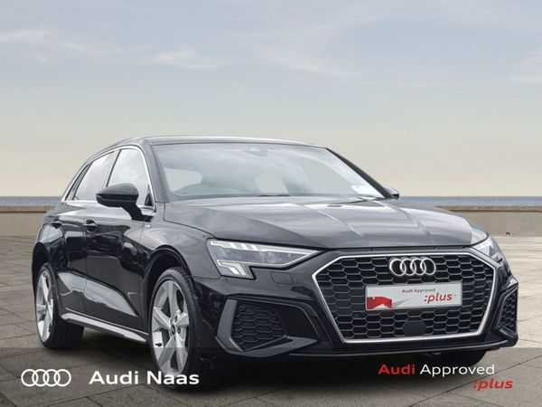 Audi A3 Hatchback, Petrol Hybrid, 2023, Black