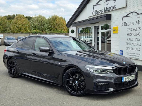 BMW 5-Series Saloon, Diesel, 2018, Grey