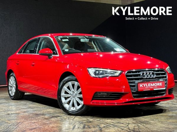 Audi A3 Saloon, Petrol, 2016, Red
