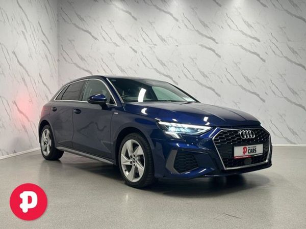 Audi A3 Hatchback, Hybrid, 2021, Blue