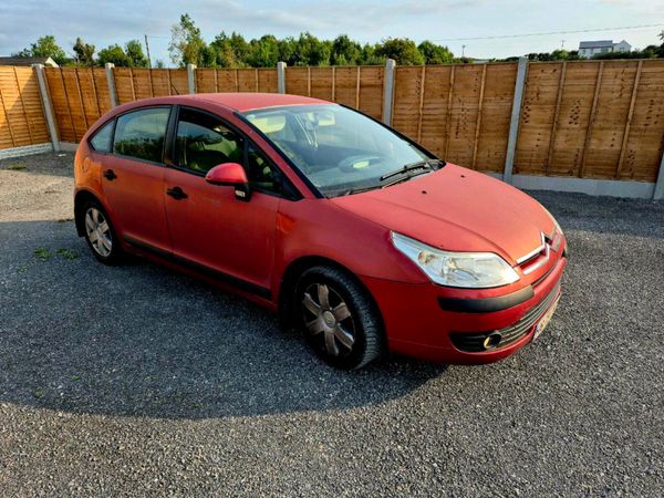 Citroen C4 Hatchback, Diesel, 2006, Red