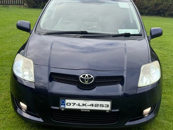 Toyota Auris Hatchback, Petrol, 2007, Blue