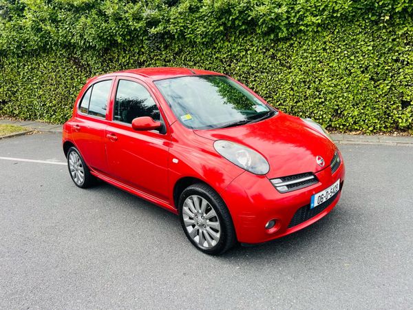 Nissan Micra Hatchback, Petrol, 2006, Red