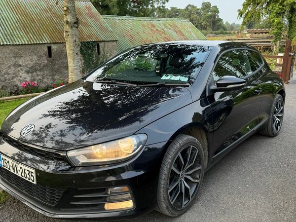 Volkswagen Scirocco Coupe, Diesel, 2015, Black