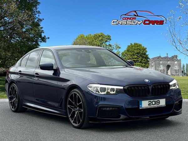 BMW 5-Series Saloon, Diesel, 2019, Blue