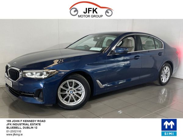 BMW 5-Series Saloon, Diesel, 2022, Blue