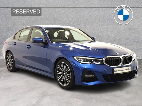 BMW 3-Series Saloon, Petrol, 2020, Blue