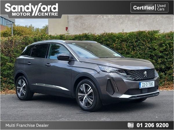 Peugeot 3008 SUV, Petrol, 2022, Grey