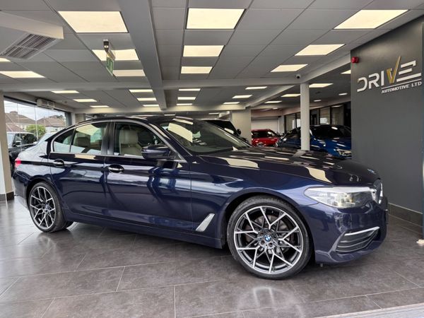 BMW 5-Series Saloon, Diesel, 2017, Blue