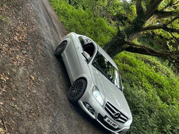 Mercedes-Benz C-Class Coupe, Diesel, 2013, Silver