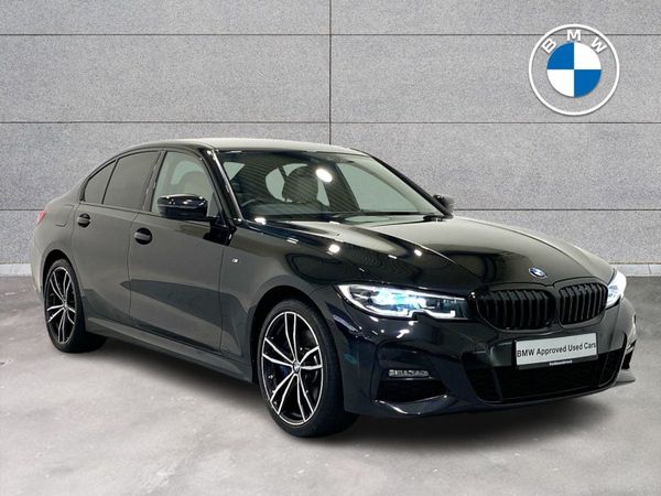 BMW 3-Series Saloon, Petrol Plug-in Hybrid, 2021, Black