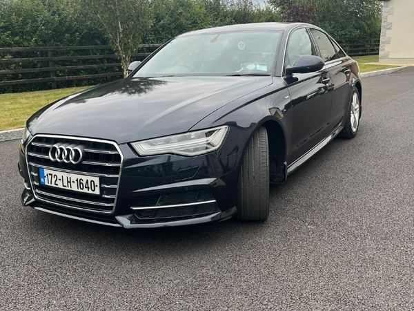 Audi A6 Saloon, Diesel, 2017, Blue
