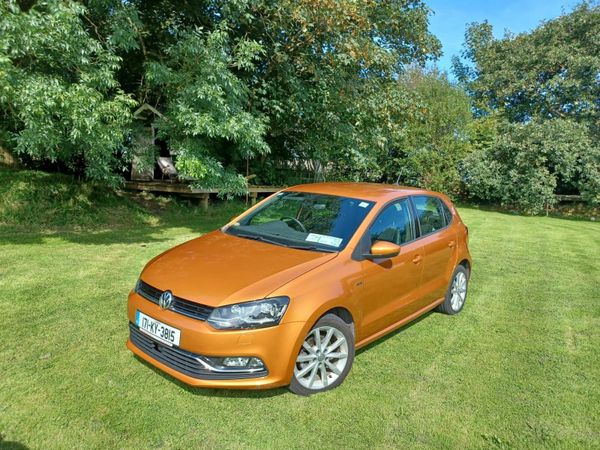 Volkswagen Polo Hatchback, Petrol, 2017, Orange