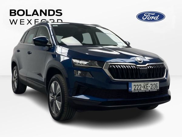 Skoda Karoq Estate, Petrol, 2022, Blue