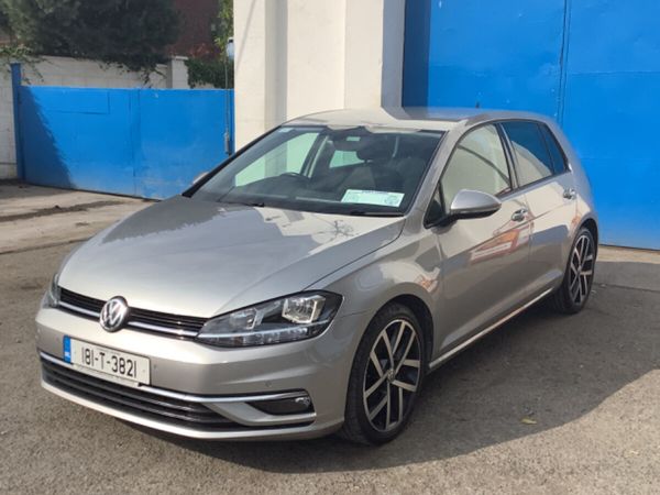 Volkswagen Golf Hatchback, Diesel, 2018, Silver