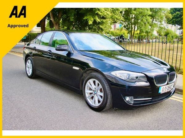 BMW 5-Series Saloon, Diesel, 2012, Black