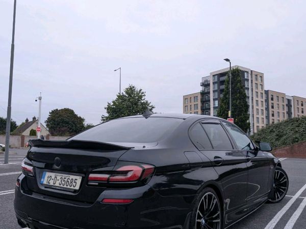 BMW 5-Series Saloon, Diesel, 2012, Black