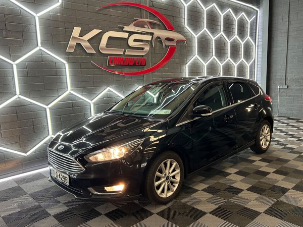 Ford Focus Hatchback, Diesel, 2017, Black