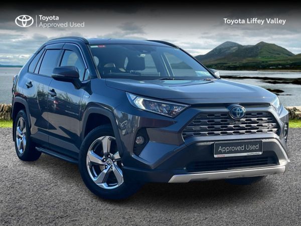 Toyota RAV4 SUV, Petrol Hybrid, 2021, Grey