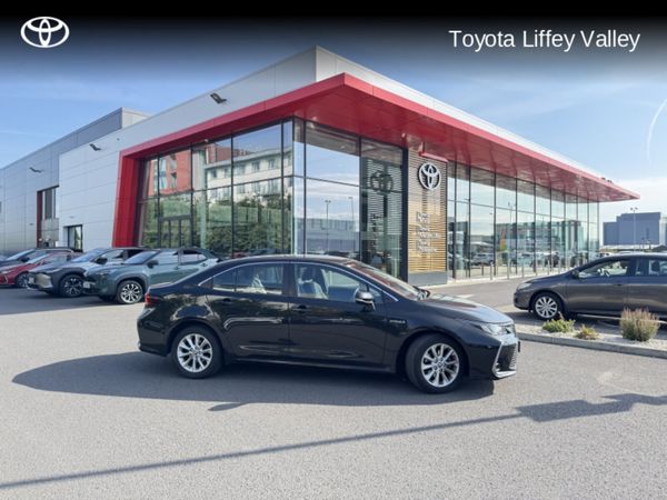 Toyota Corolla Saloon, Petrol Hybrid, 2020, Black