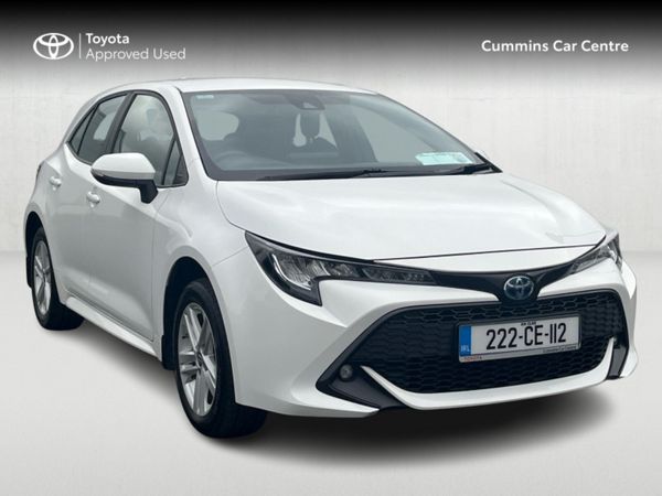 Toyota Corolla Hatchback, Petrol Hybrid, 2022, White