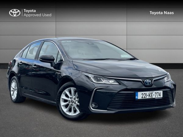 Toyota Corolla Saloon, Petrol Hybrid, 2022, Black