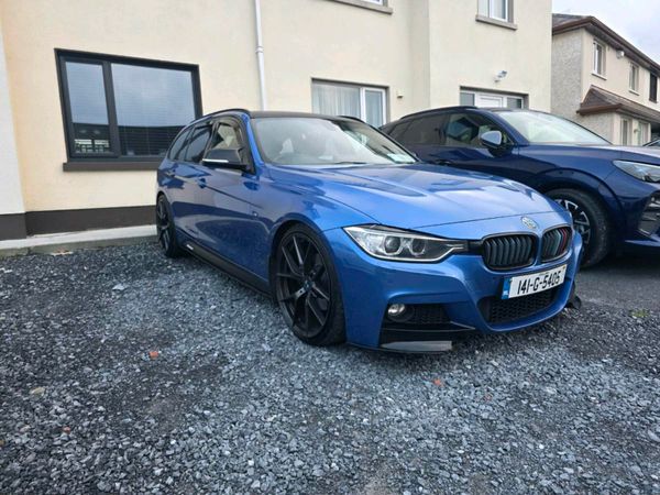 BMW 3-Series Estate, Diesel, 2014, Blue