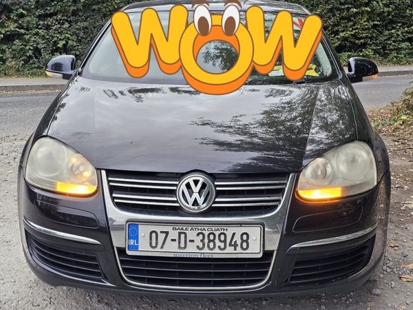 Volkswagen Jetta Saloon, Petrol, 2007, Black