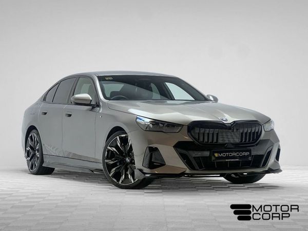 BMW 5-Series Saloon, Hybrid, 2024, Grey