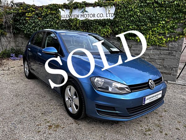 Volkswagen Golf Hatchback, Diesel, 2013, Blue