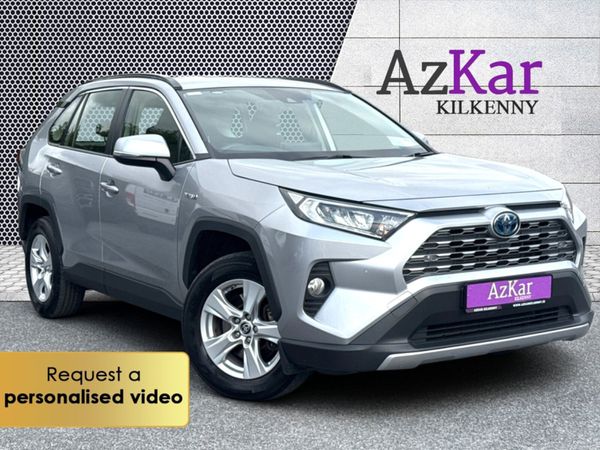 Toyota RAV4 SUV, Petrol Hybrid, 2021, Grey