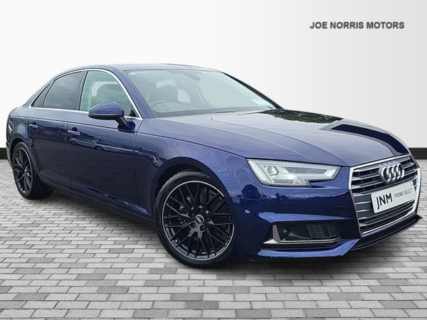 Audi A4 Saloon, Petrol, 2019, Blue