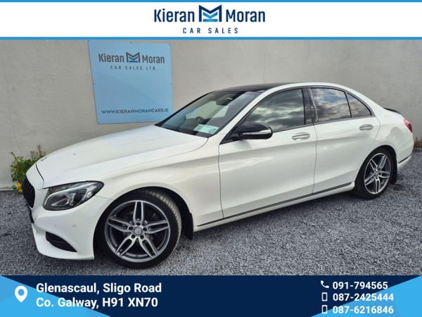 Mercedes-Benz C-Class Saloon, Diesel, 2014, White