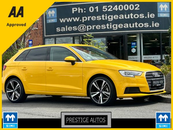 Audi A3 Hatchback, Petrol, 2017, Yellow
