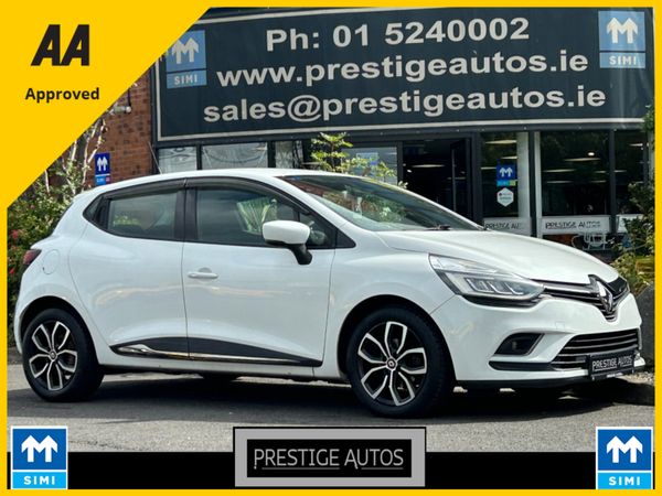 Renault Clio Hatchback, Petrol, 2018, White