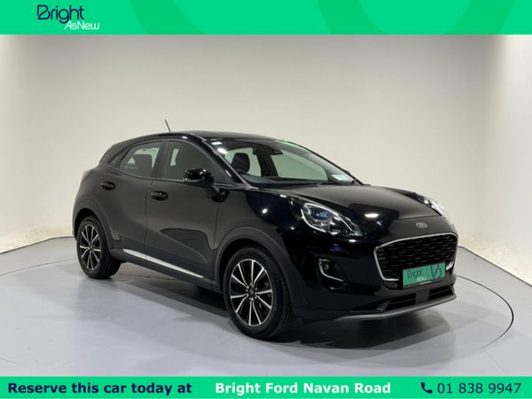 Ford Puma MPV, Petrol Hybrid, 2021, Black