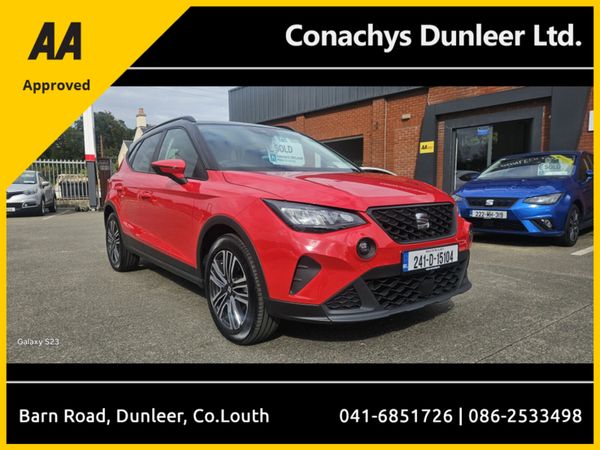 SEAT Arona Hatchback, Petrol, 2024, Red
