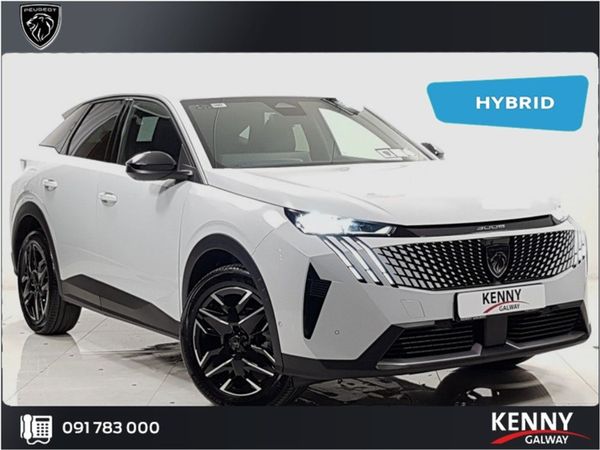 Peugeot 3008 SUV, Petrol Hybrid, 2025, White