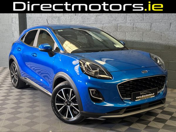 Ford Puma MPV, Petrol Hybrid, 2023, Blue