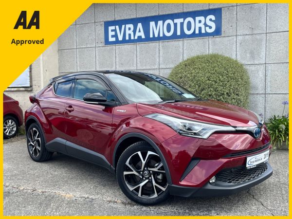 Toyota C-HR SUV, Petrol Hybrid, 2019, Red