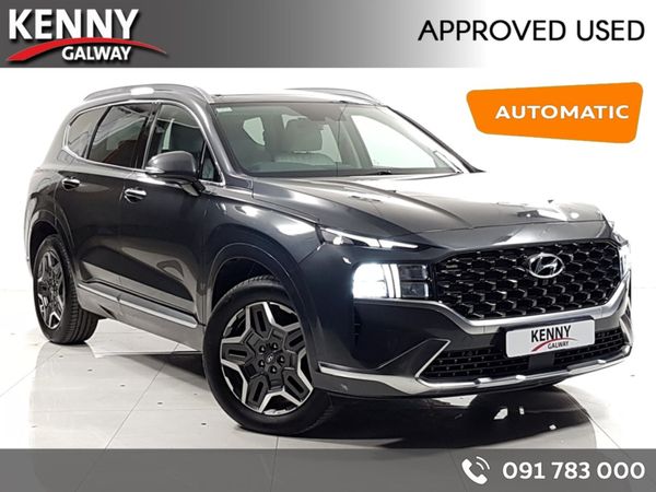 Hyundai Santa Fe Estate, Petrol Plug-in Hybrid, 2022, Green