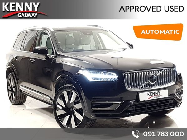 Volvo XC90 Estate, Petrol Plug-in Hybrid, 2024, Black