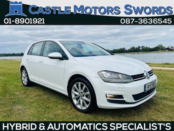 Volkswagen Golf Hatchback, Petrol, 2014, White